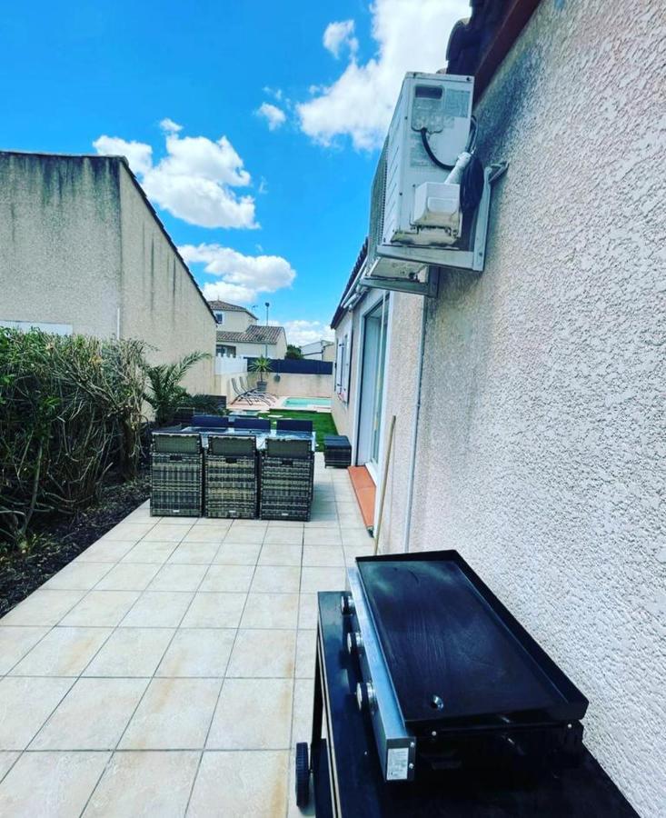 La Villa De L'Olivier Piscine Privee Et Parking Carcassonne Buitenkant foto