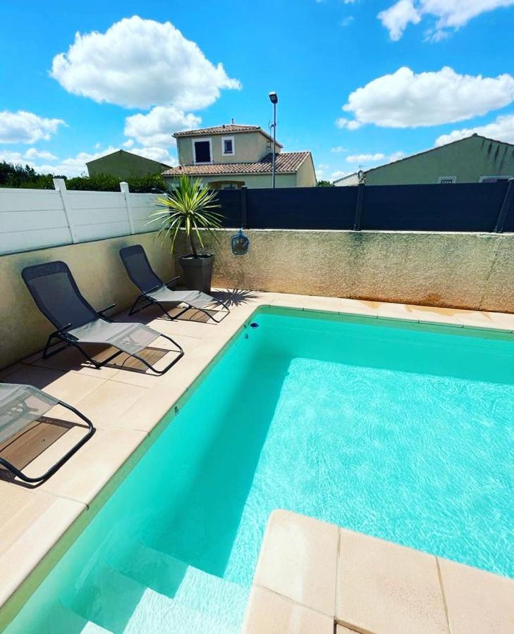 La Villa De L'Olivier Piscine Privee Et Parking Carcassonne Buitenkant foto