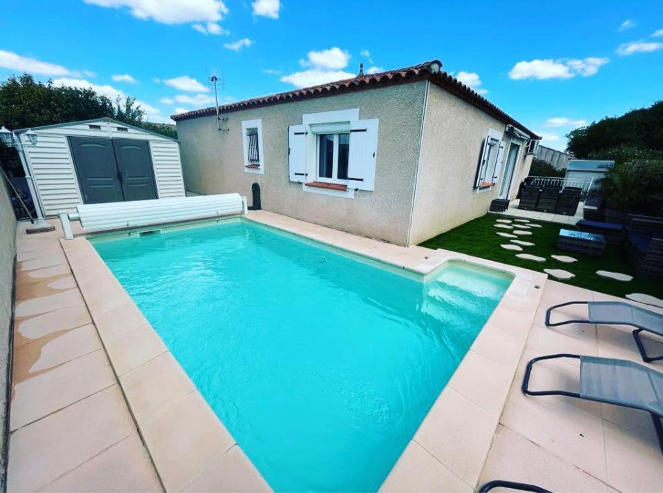 La Villa De L'Olivier Piscine Privee Et Parking Carcassonne Buitenkant foto